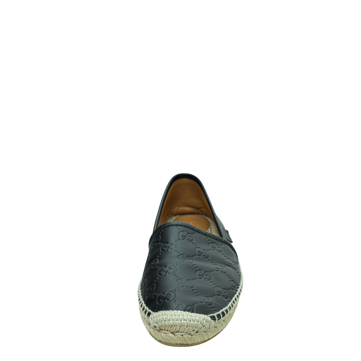 Gucci Black Guccissima Espadrille 41