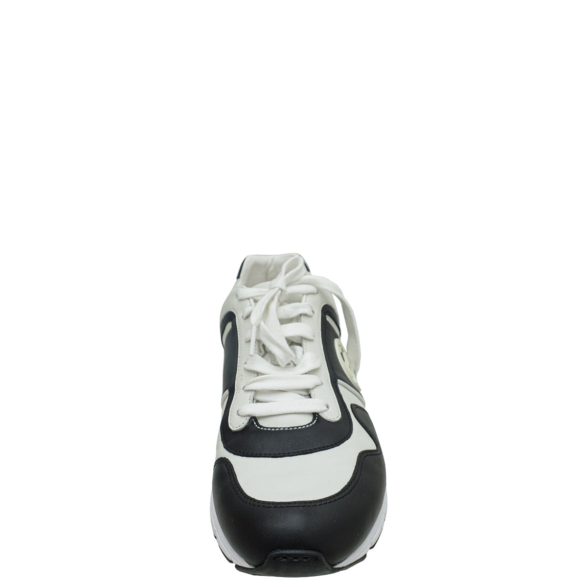 Gucci Bicolor Interlocking GG Lace Up Sneaker 7.5