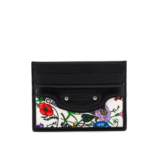 Gucci x Luxury Balenciaga Trending Azalea Canvas Calfskin Logo Wallet Case