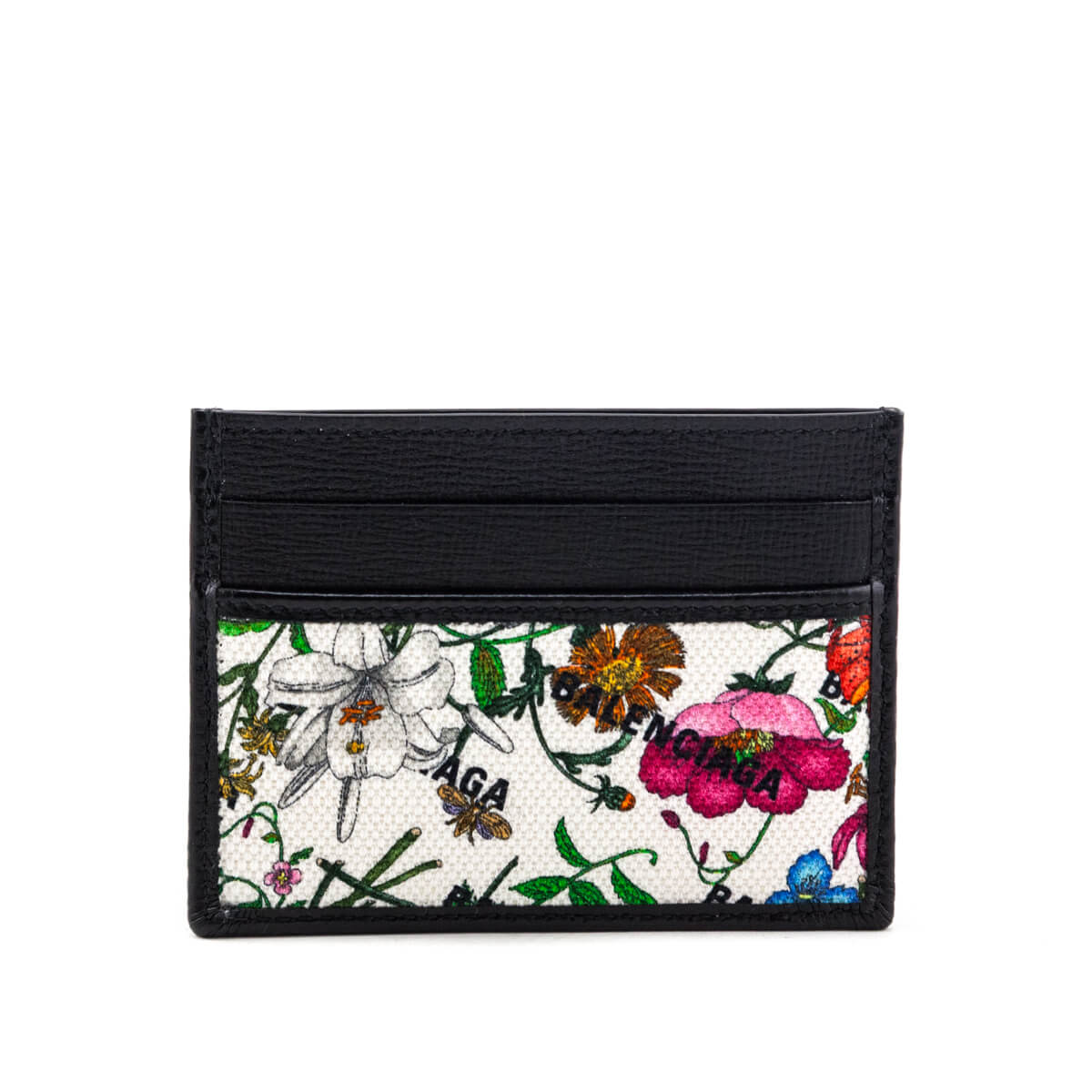 Gucci x Luxury Balenciaga Trending Azalea Canvas Calfskin Logo Wallet Case