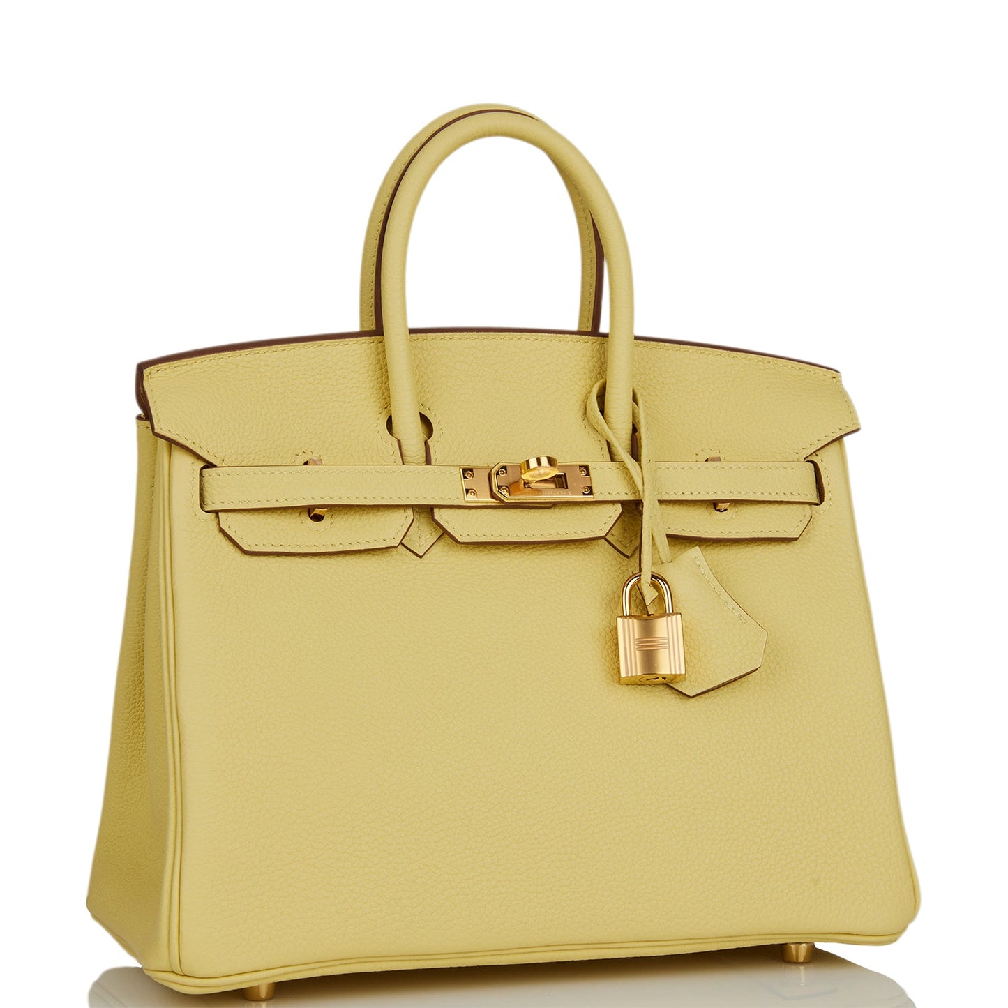 Hermes Birkin Jaune Poussin Togo Hardware Handbag Gold Travel Bag Hardware 1