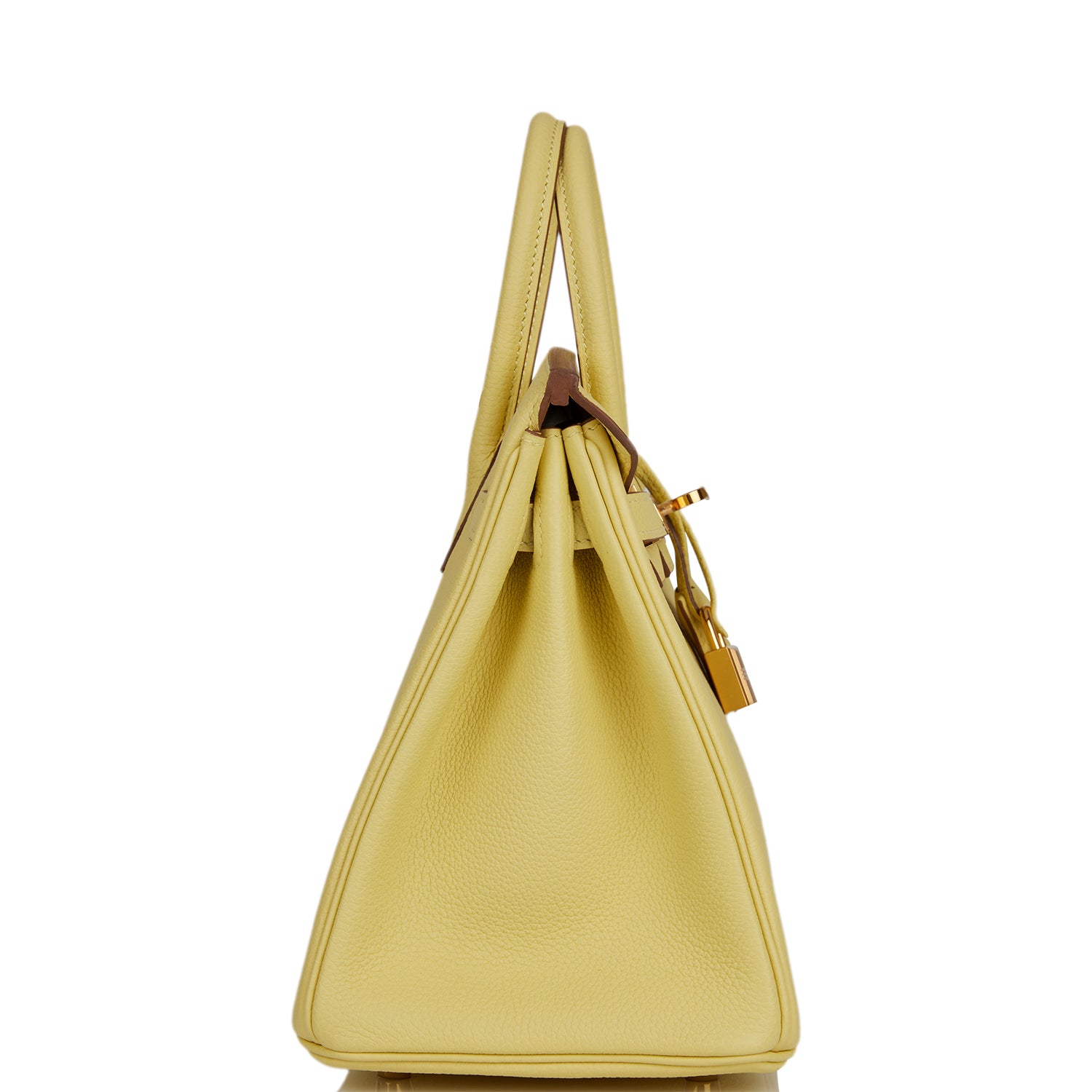 Hermes Birkin Jaune Poussin Togo Hardware Handbag Gold Travel Bag Hardware 1