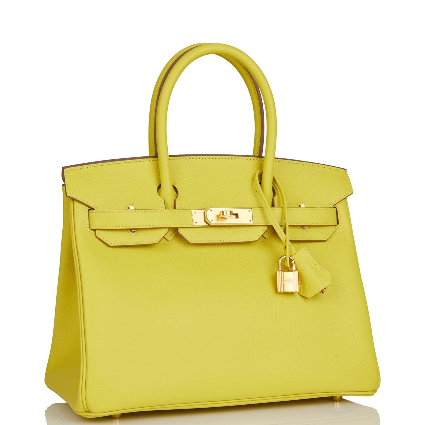Hermes Birkin Lime Epsom Hardware Handbag Gold Travel Bag Hardware 1