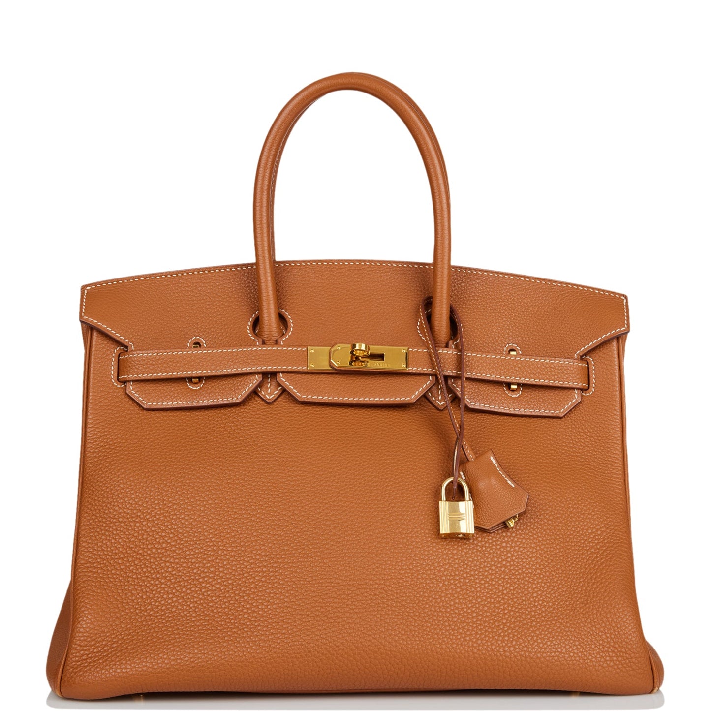 Hermes Birkin Togo Hardware Handbag Gold Travel Bag Gold Hardware