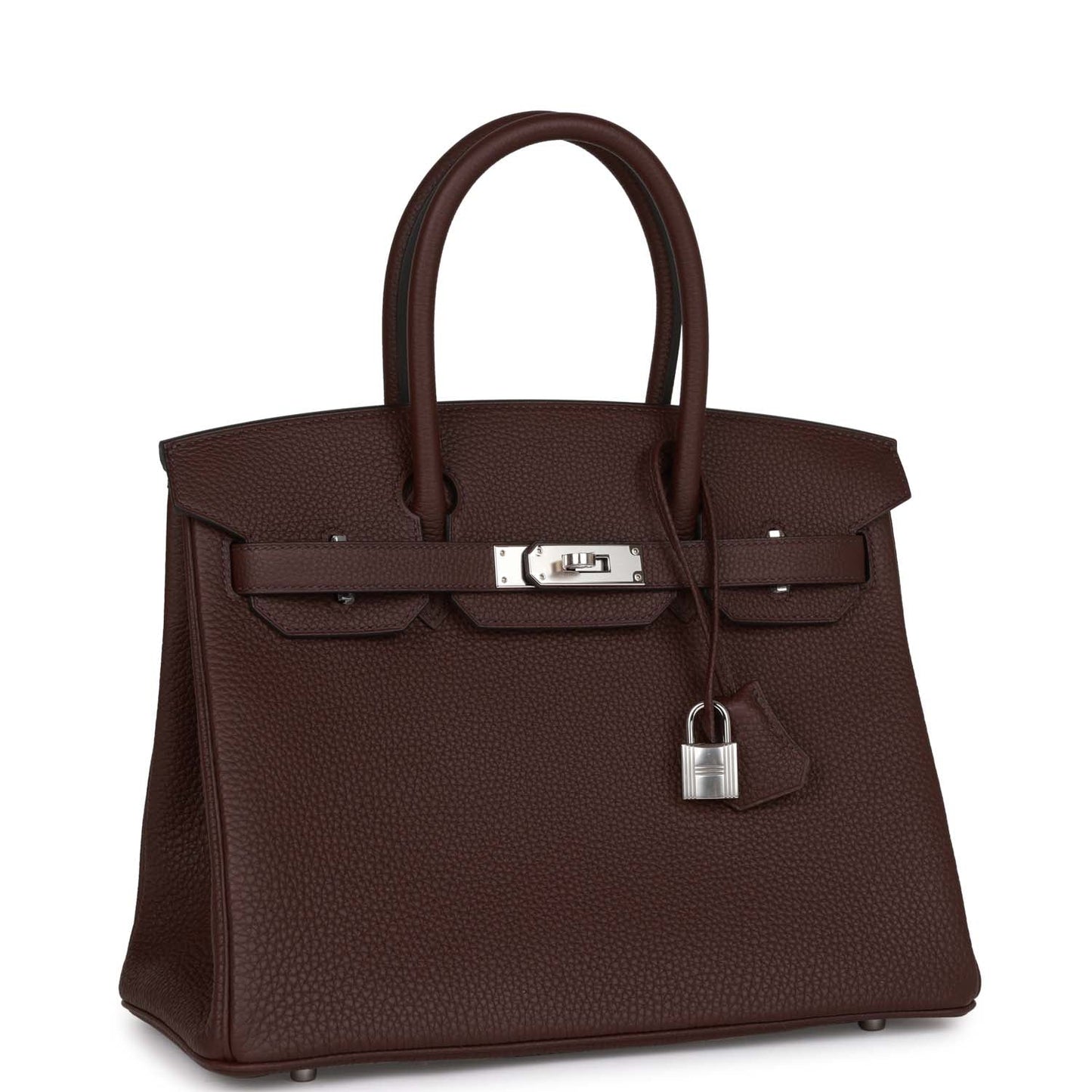 Hermes Birkin Rouge Sellier Togo Palladium Hardware Handbag Travel Bag