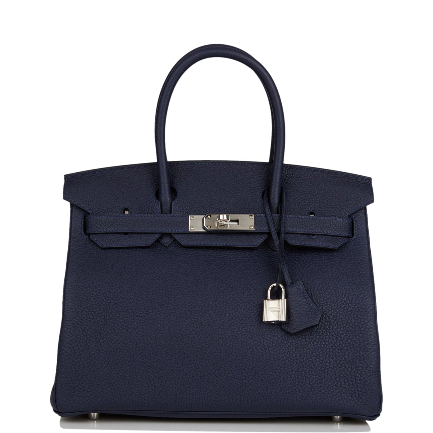 Hermes Birkin Bleu Nuit Togo Palladium Hardware Handbag Travel Bag Hardware 1