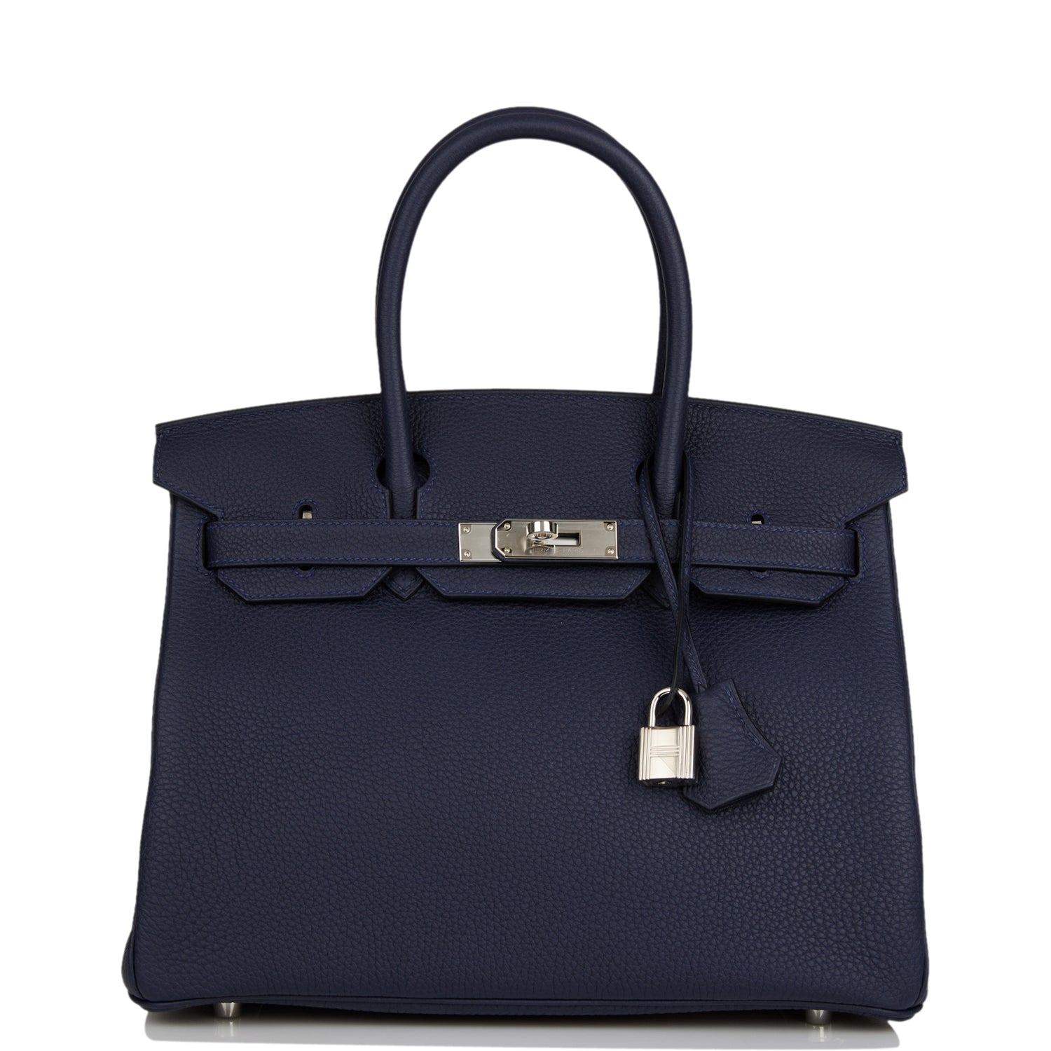 Hermes Birkin Bleu Nuit Togo Palladium Hardware Handbag Travel Bag Hardware 1