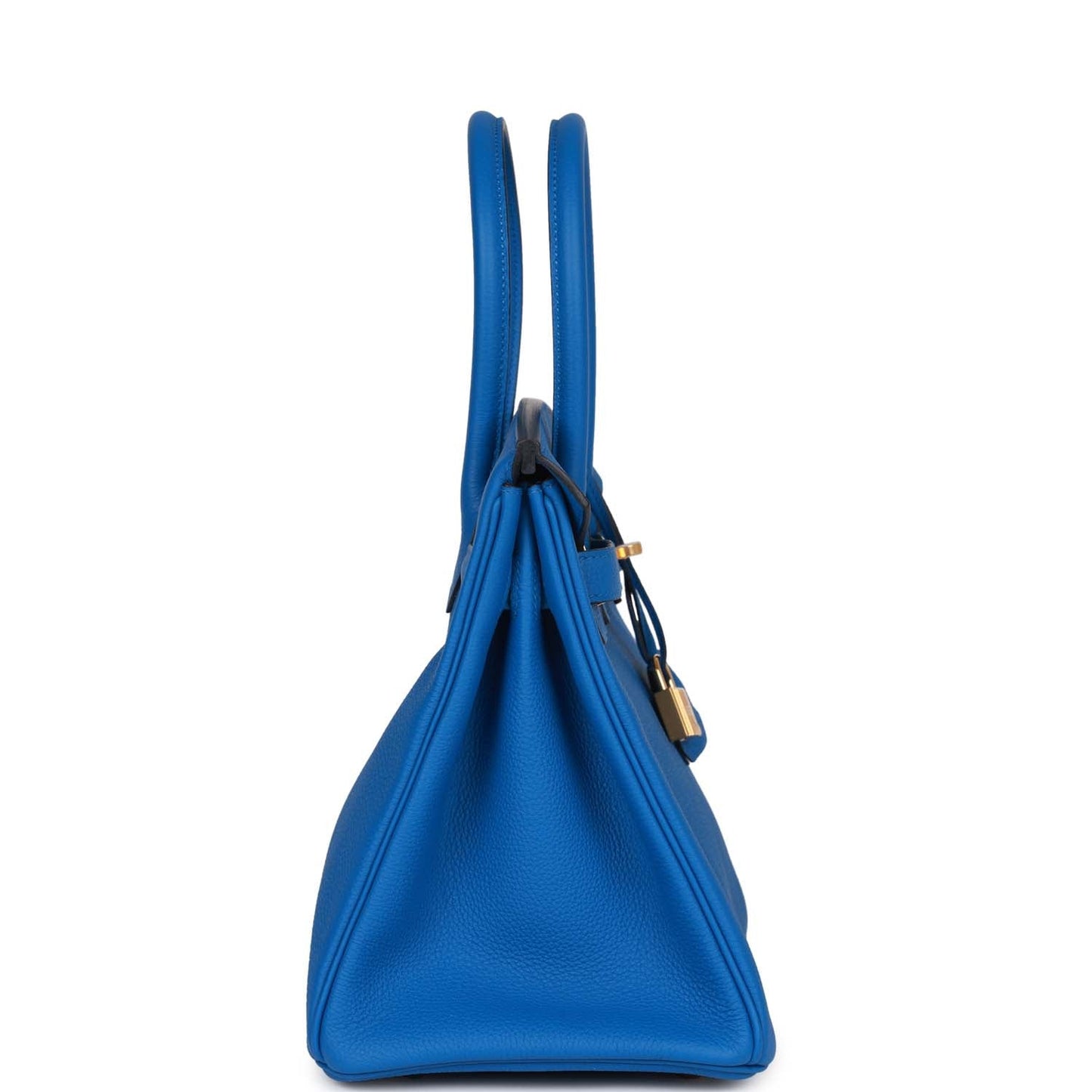 Hermes Birkin Bleu Zellige Togo Hardware Handbag Gold Travel Bag Togo Gold Hardware