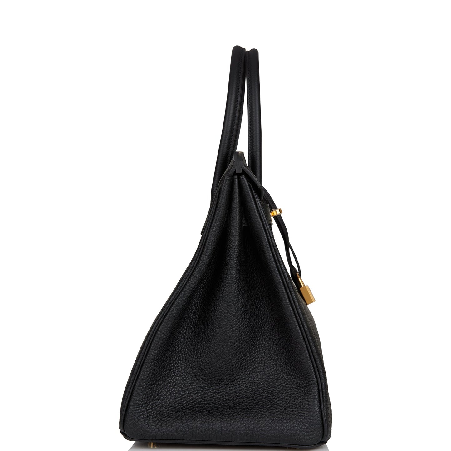 Hermes Birkin Togo Hardware Handbag Black Gold Travel Bag Hardware 7