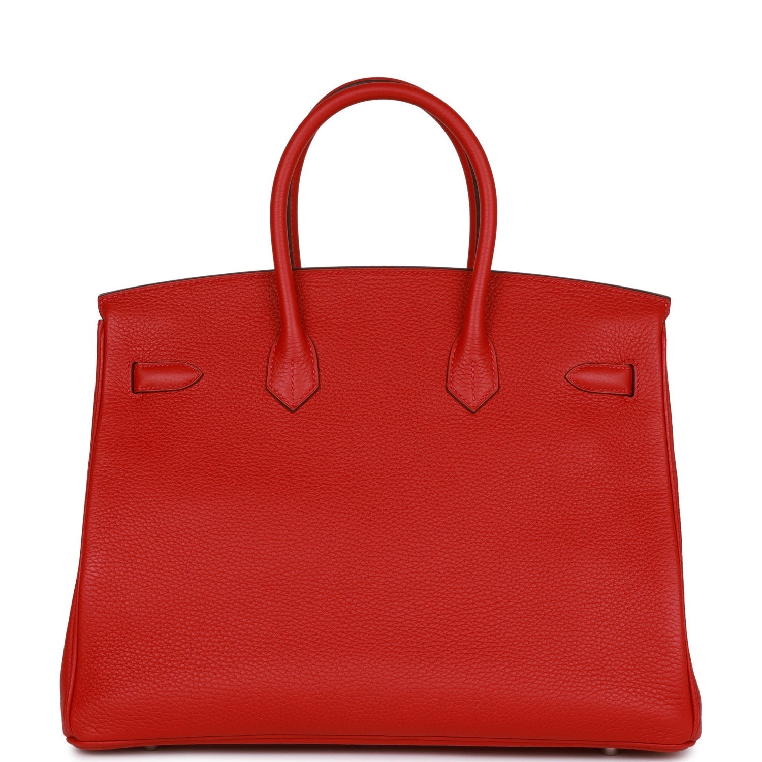 Hermes Birkin Rouge De Coeur Togo Palladium Hardware Handbag Travel Bag