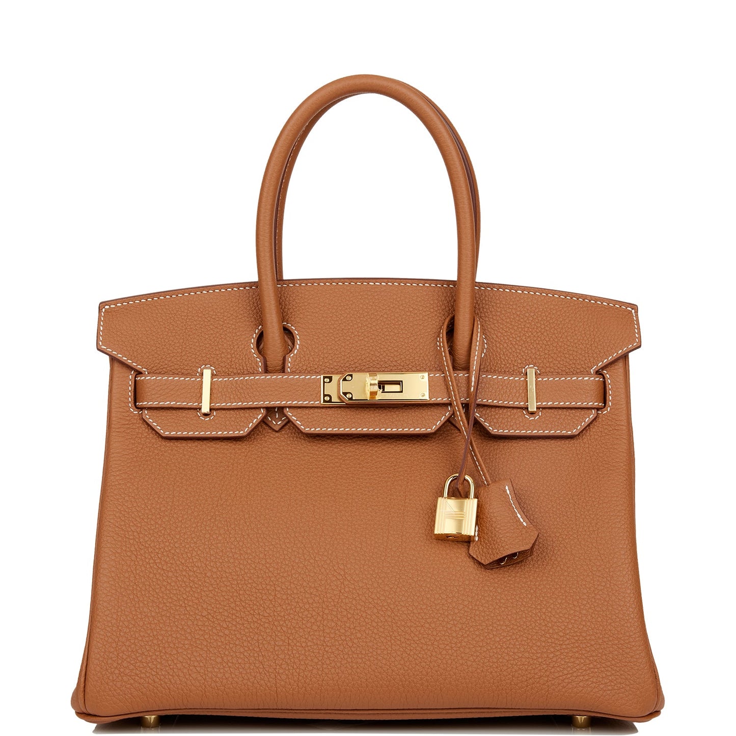 Hermes Birkin Togo Hardware Handbag Gold Travel Bag 29