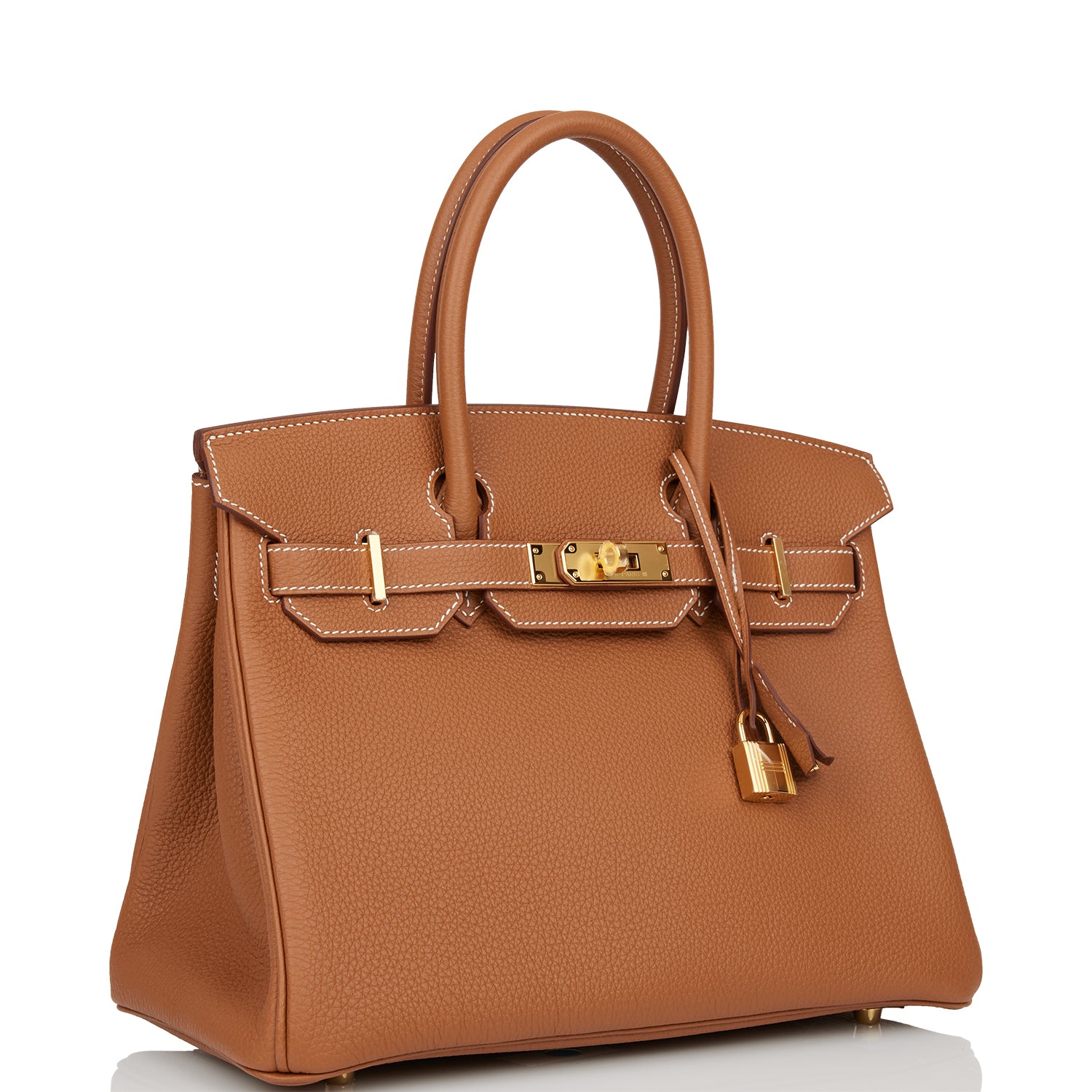 Hermes Birkin Togo Hardware Handbag Gold Travel Bag 29