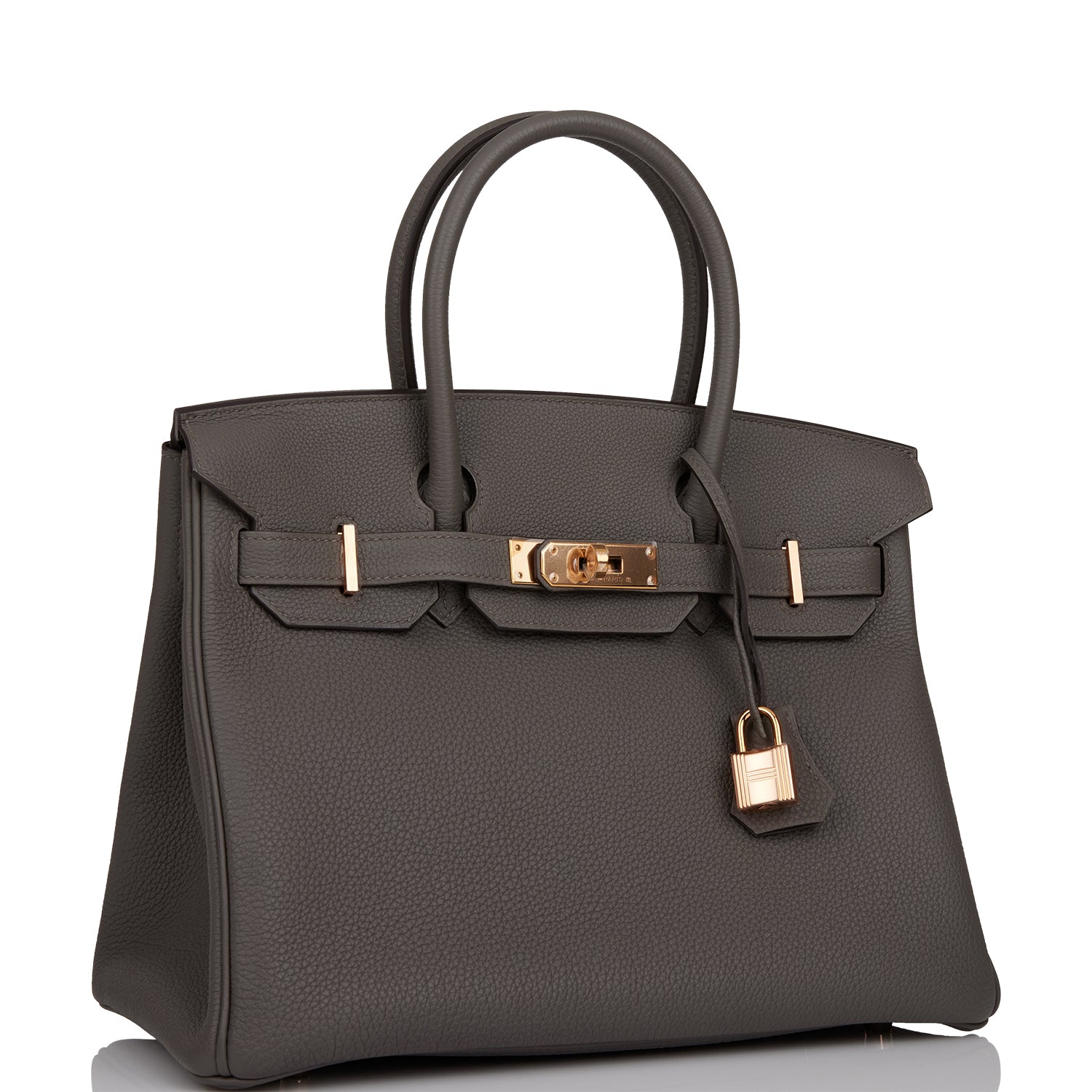 Hermes Birkin Etain Togo Rose Hardware Handbag Gold Travel Bag Hardware 3
