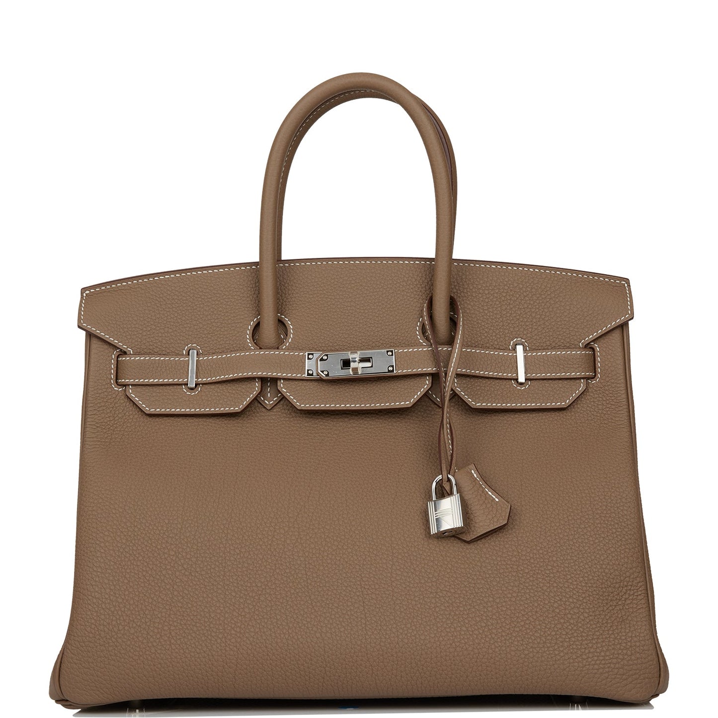 Hermes Birkin Etoupe Togo Palladium Hardware Handbag Travel Bag Hardware 2