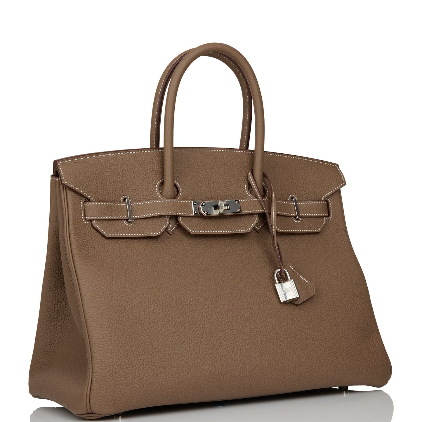 Hermes Birkin Etoupe Togo Palladium Hardware Handbag Travel Bag Hardware 2