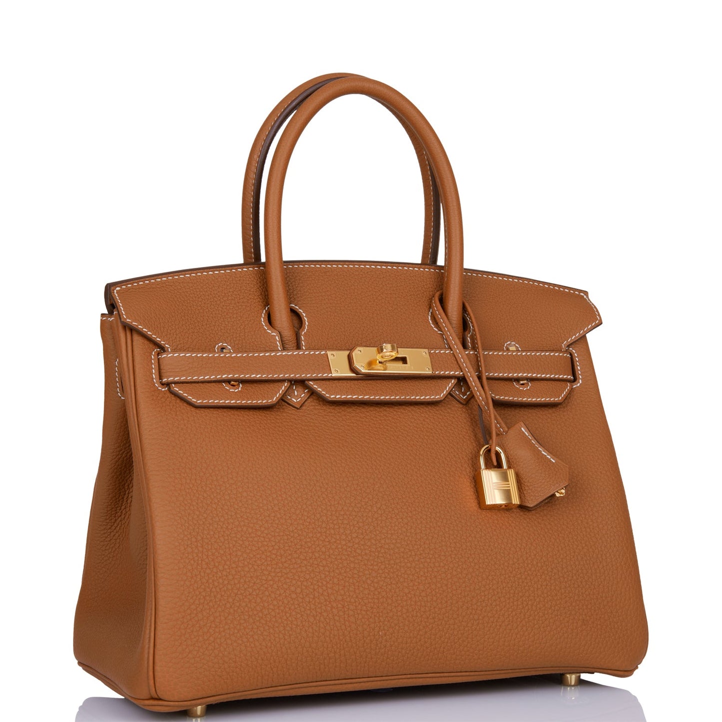 Hermes Birkin Togo Hardware Handbag Gold Travel Bag 28