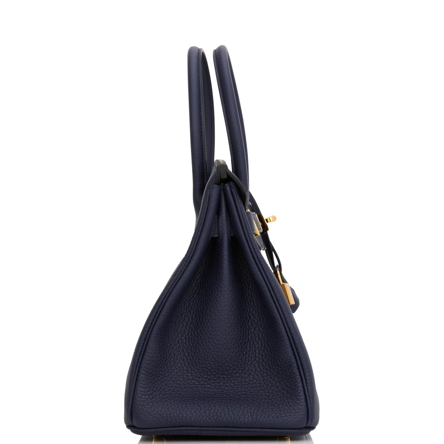 Hermes Birkin Bleu Nuit Togo Hardware Handbag Gold Travel Bag Hardware 3