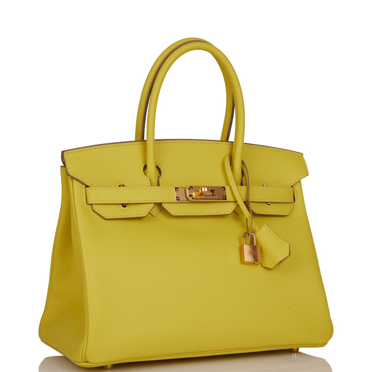 Hermes Birkin Lime Epsom Hardware Handbag Gold Travel Bag Hardware 2