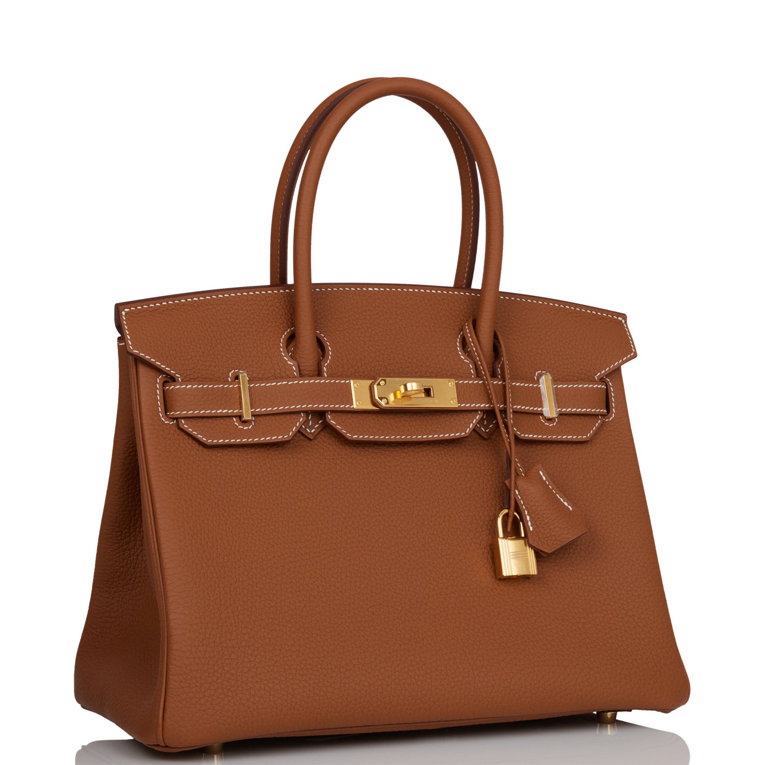 Hermes Birkin Togo Hardware Handbag Gold Travel Bag 25