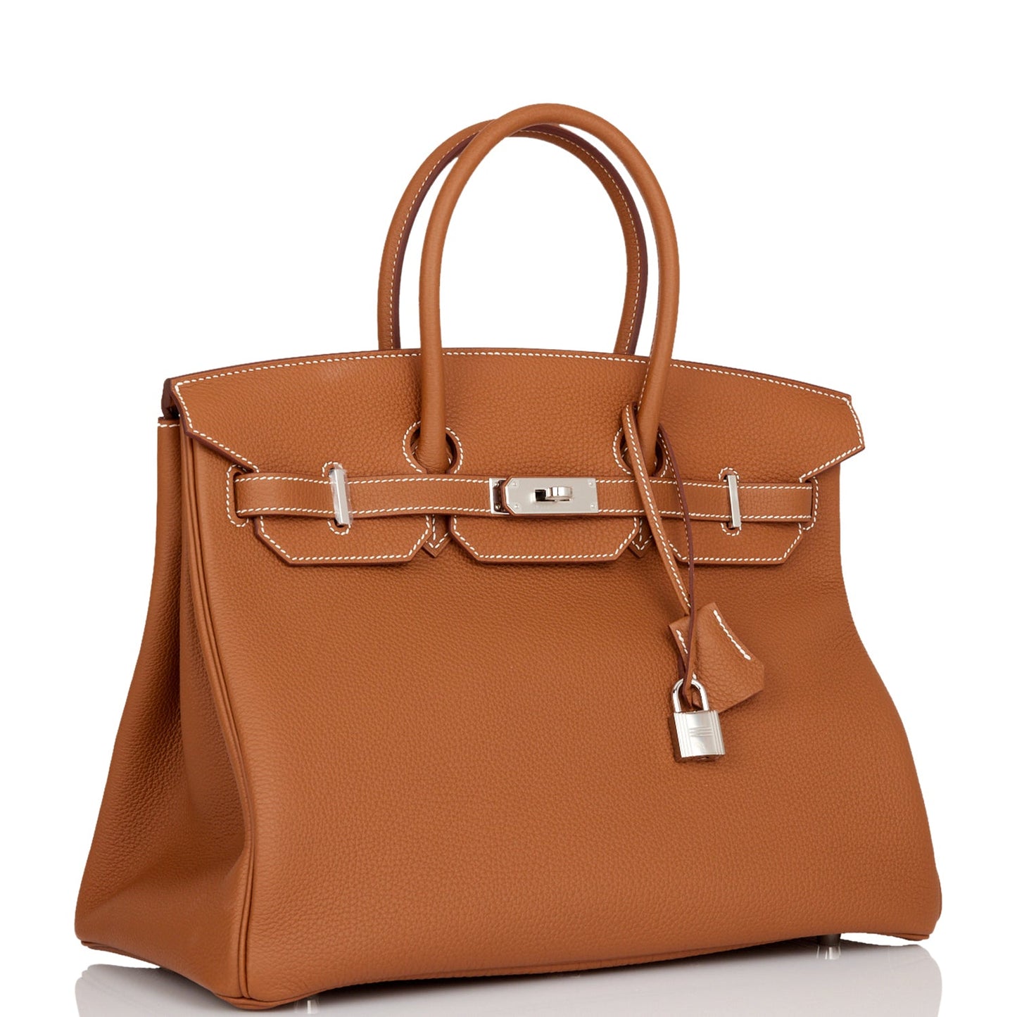 Hermes Birkin Togo Palladium Hardware Handbag Gold Travel Bag Hardware 1