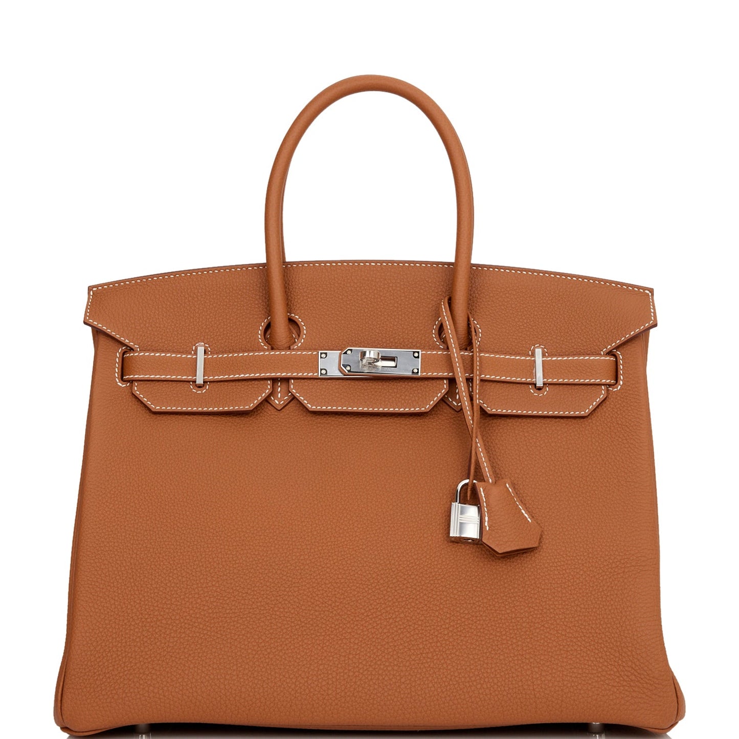 Hermes Birkin Togo Palladium Hardware Handbag Gold Travel Bag Hardware 2