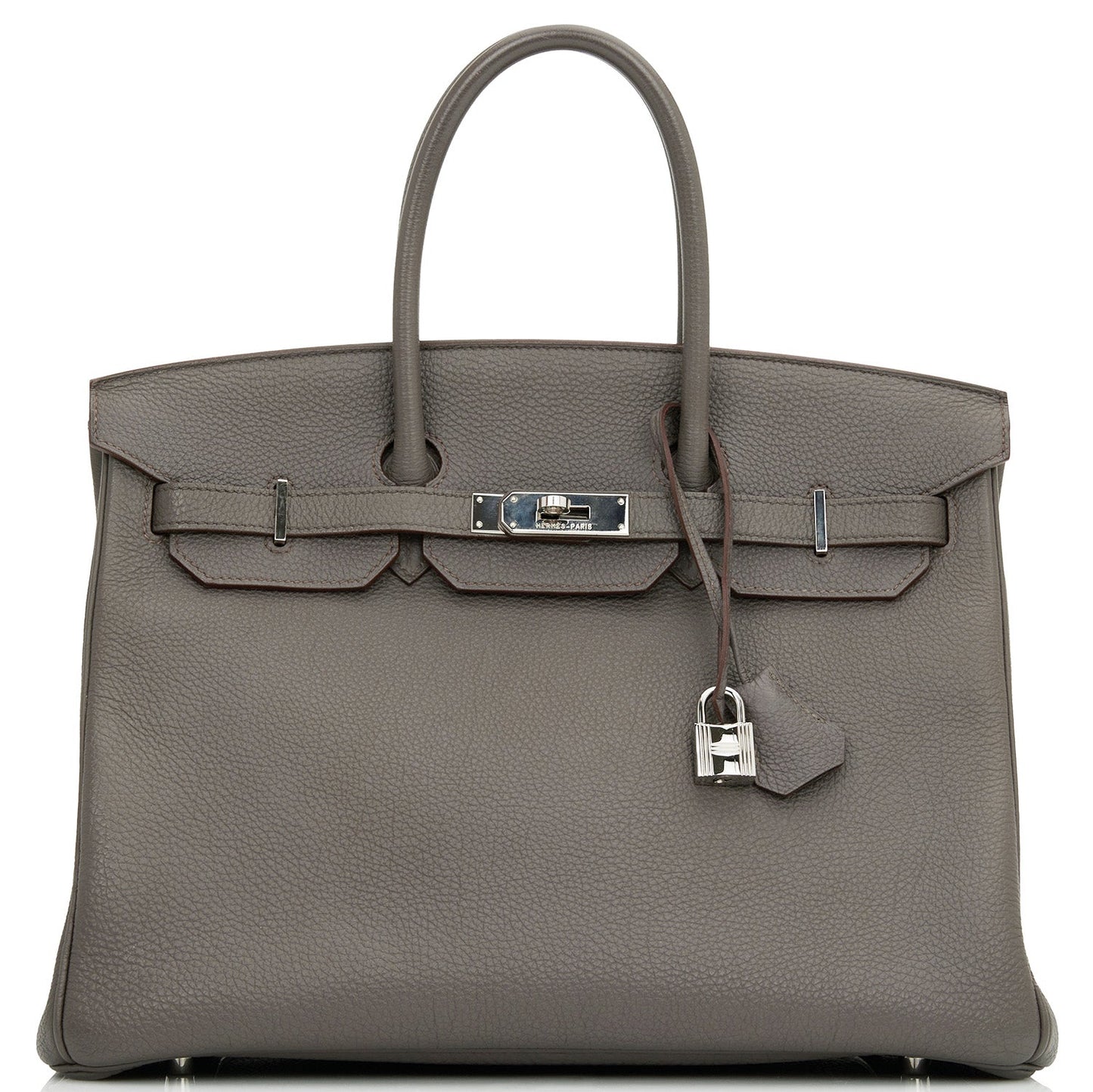 Hermes Birkin Etain Togo Palladium Hardware Handbag Travel Bag