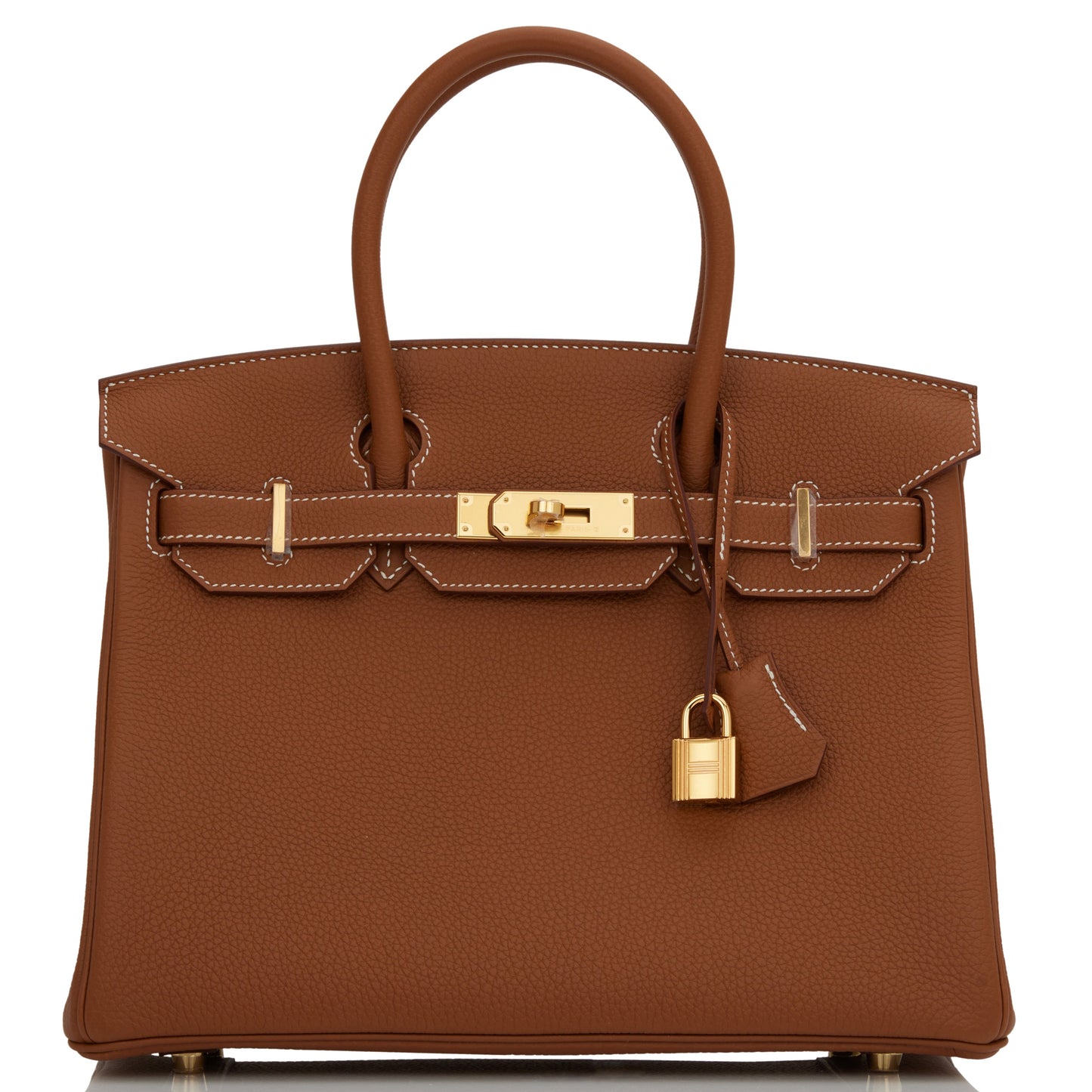 Hermes Birkin Togo Hardware Handbag Gold Travel Bag 23