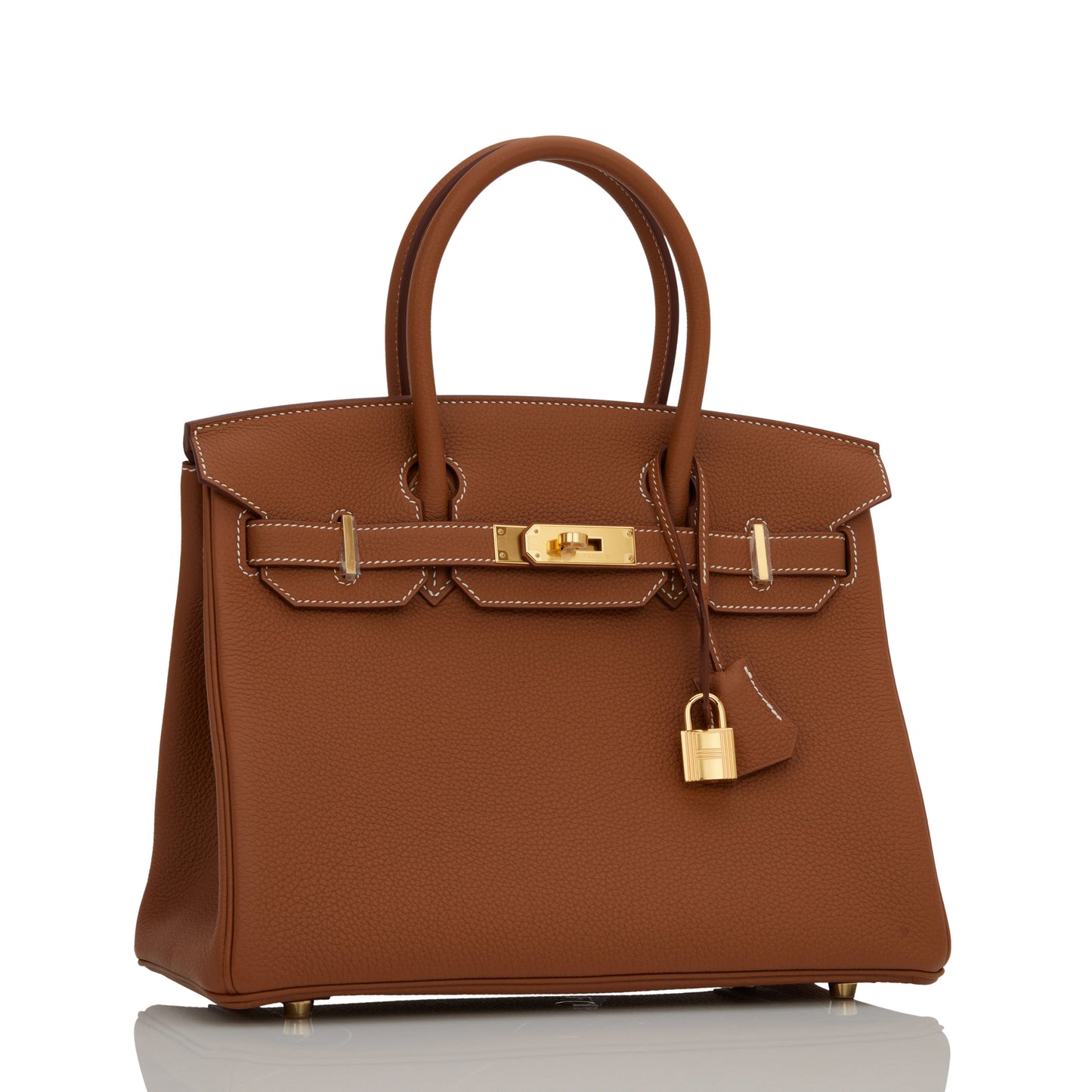 Hermes Birkin Togo Hardware Handbag Gold Travel Bag 23