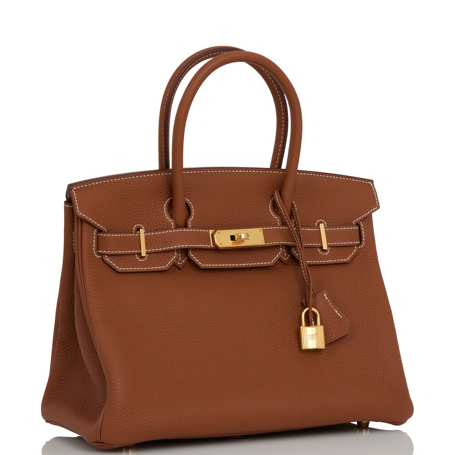 Hermes Birkin Togo Hardware Handbag Gold Travel Bag 27
