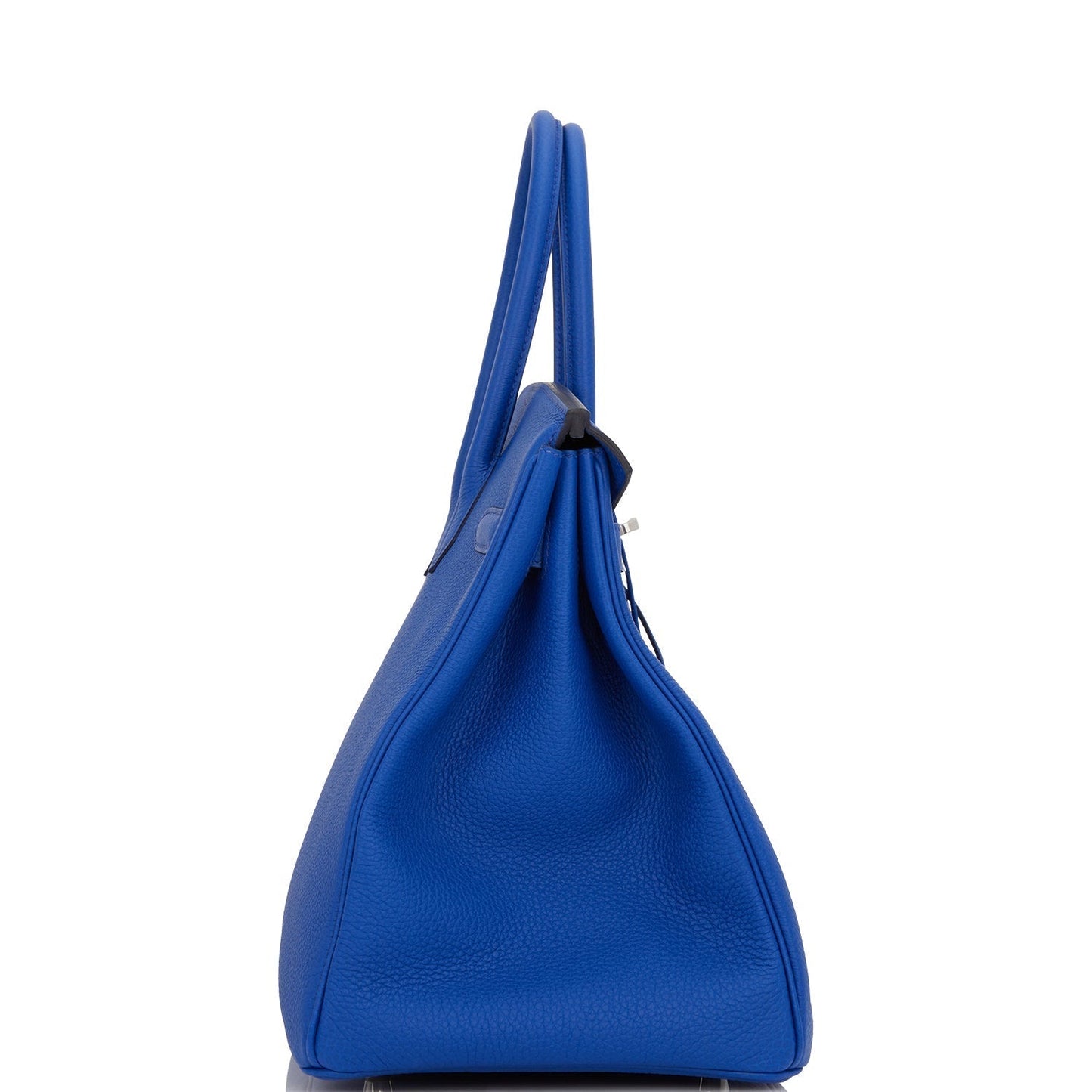 Hermes Birkin Bleu Royal Togo Palladium Hardware Handbag Travel Bag Palladium Hardware