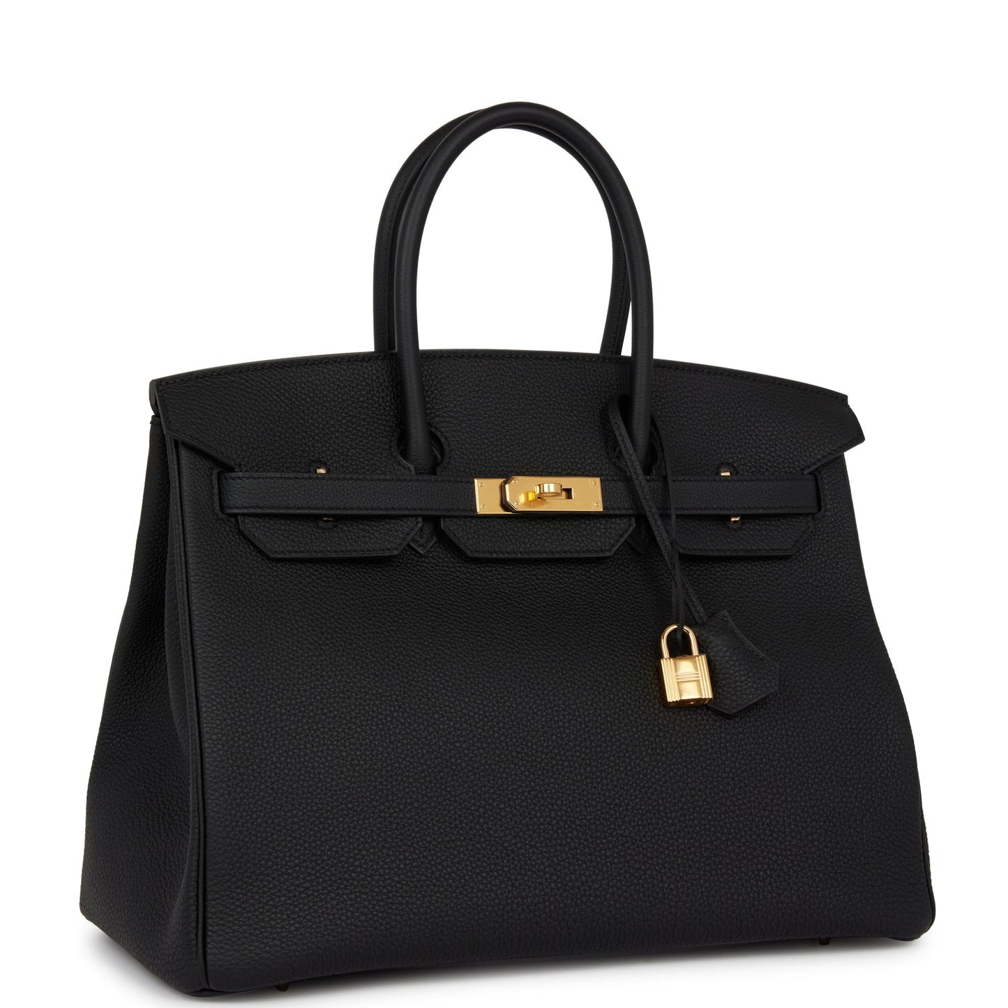 Hermes Birkin Togo Hardware Handbag Black Gold Travel Bag Hardware 13
