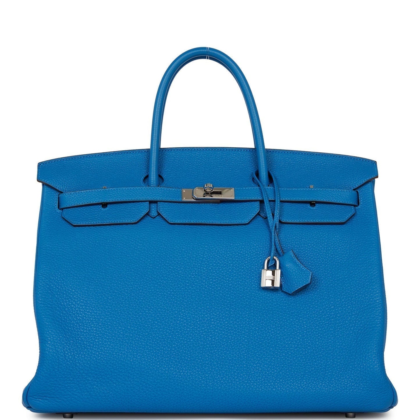 Hermes Birkin Mykonos Togo Palladium Hardware Handbag Travel Bag