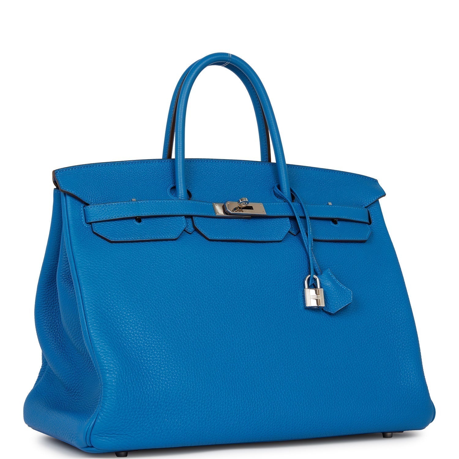 Hermes Birkin Mykonos Togo Palladium Hardware Handbag Travel Bag