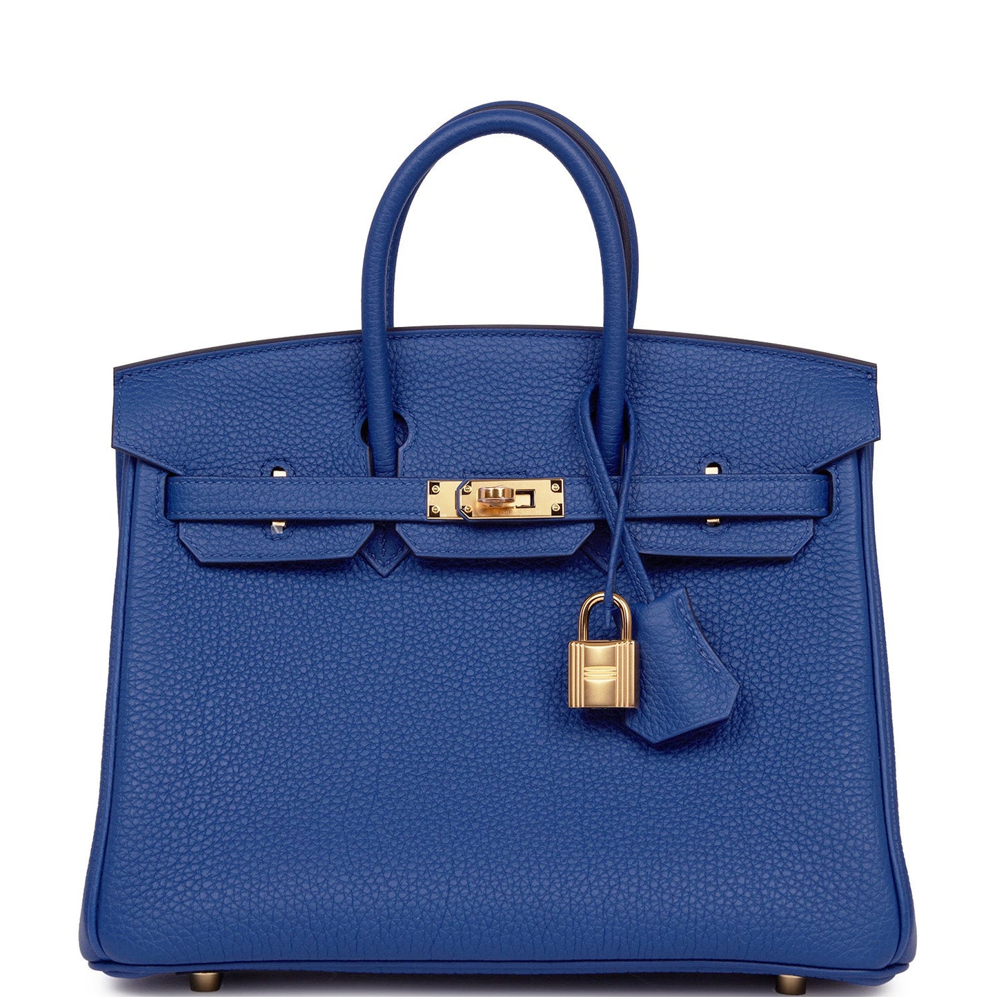 Hermes Birkin Bleu France Togo Hardware Handbag Gold Travel Bag Hardware 1