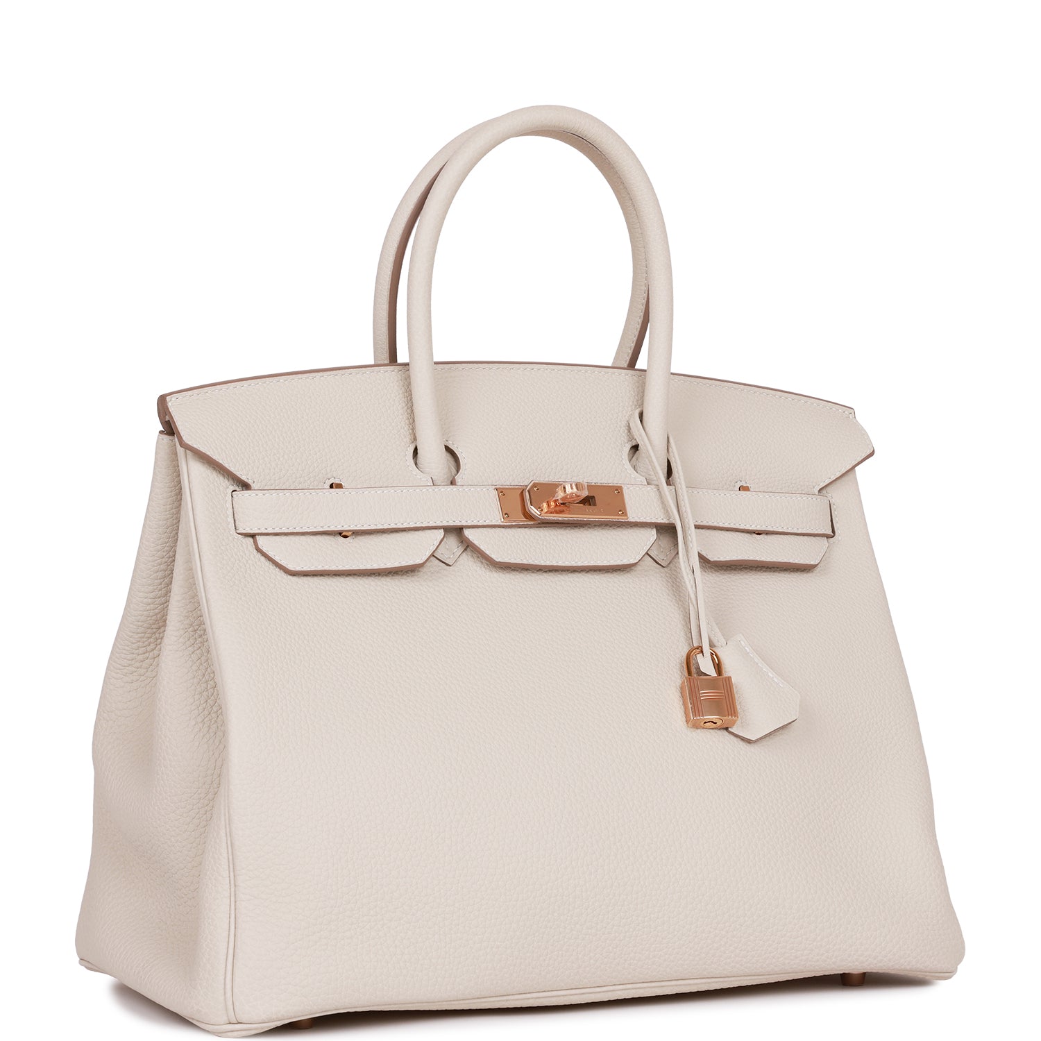 Hermes Birkin Craie Togo Rose Hardware Handbag Gold Travel Bag Gold Hardware 2