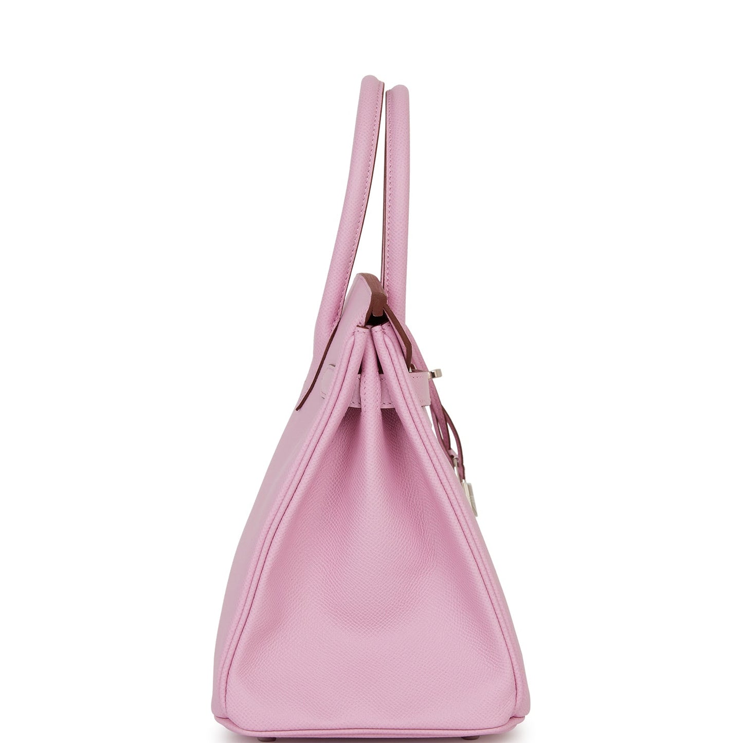 Hermes Birkin Mauve Sylvestre Epsom Palladium Hardware Handbag Travel Bag
