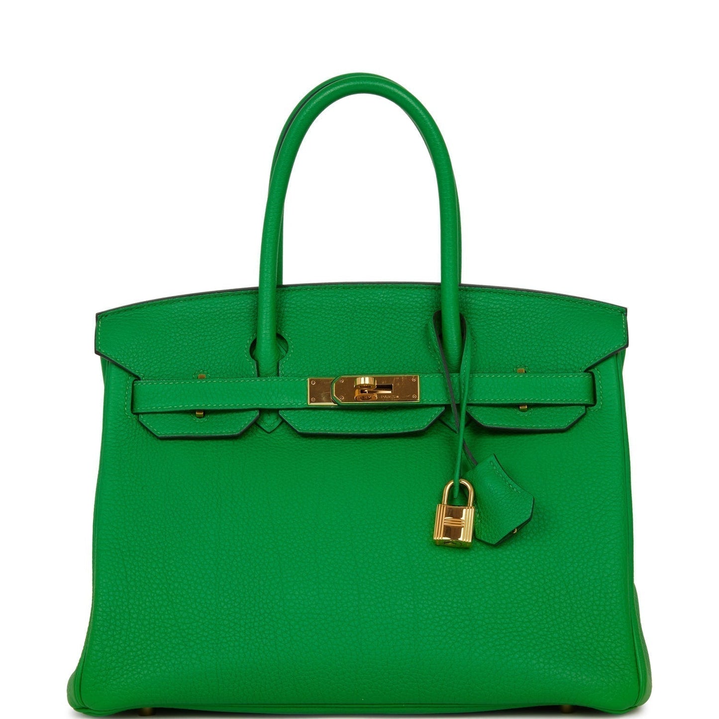 Hermes Birkin Bambou Togo Hardware Handbag Gold Travel Bag