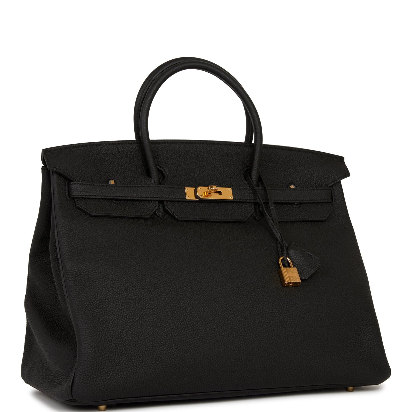 Hermes Birkin Togo Hardware Handbag Black Gold Travel Bag Hardware 1