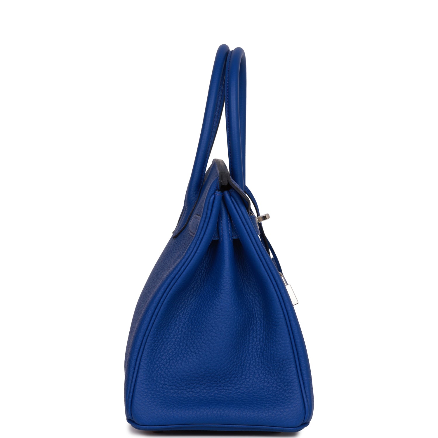 Hermes Birkin Bleu Royal Togo Palladium Hardware Handbag Travel Bag 3