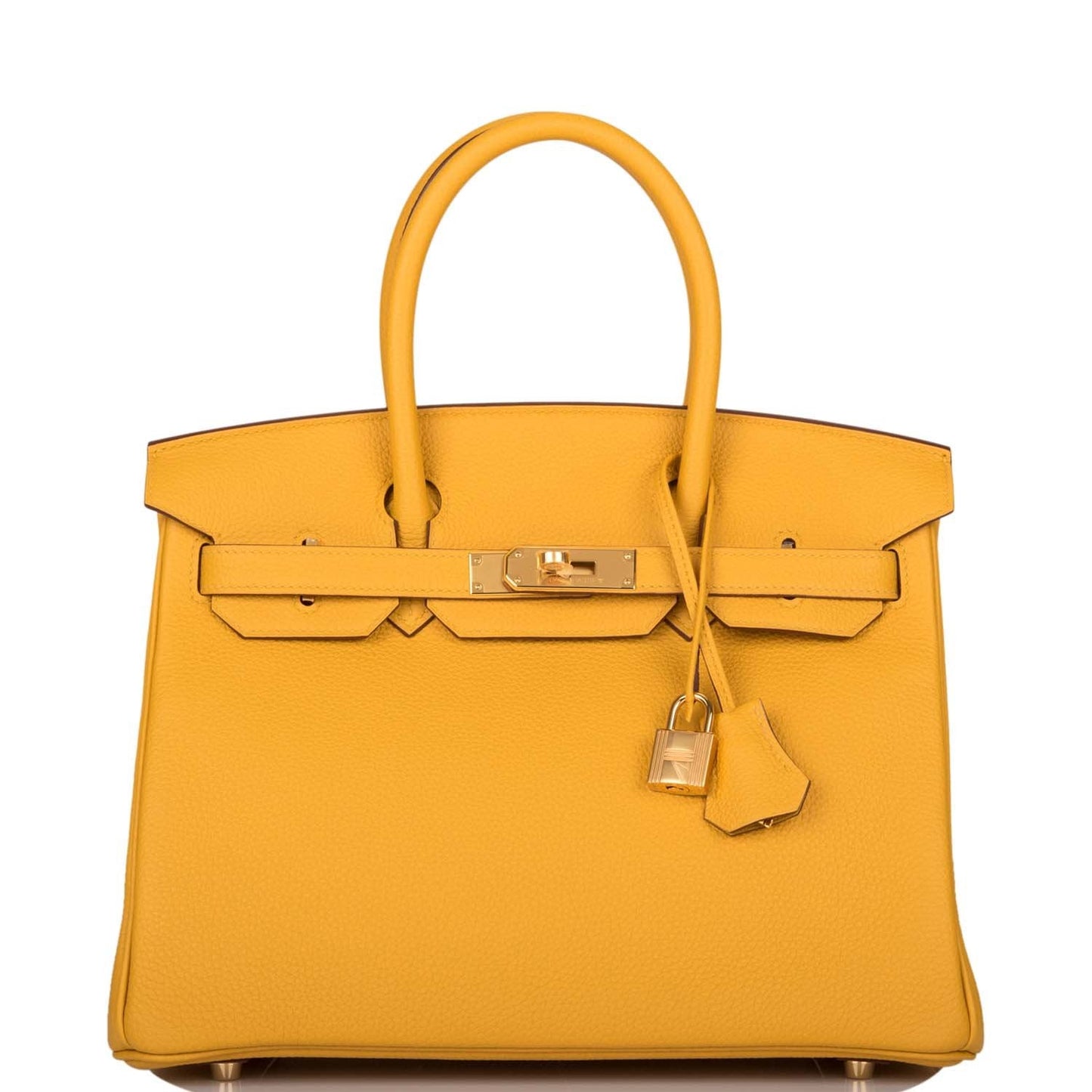 Hermes Birkin Jaune Ambre Togo Hardware Handbag Gold Travel Bag Hardware 1