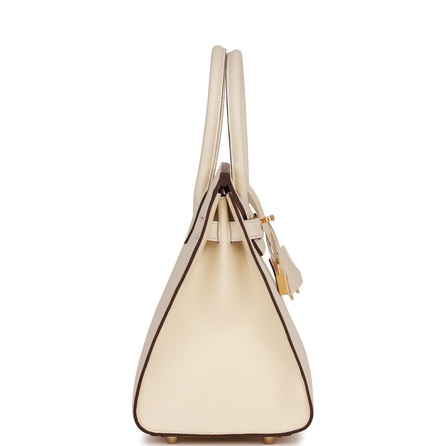 Hermes Birkin Sellier Nata Epsom Hardware Handbag Gold Travel Bag
