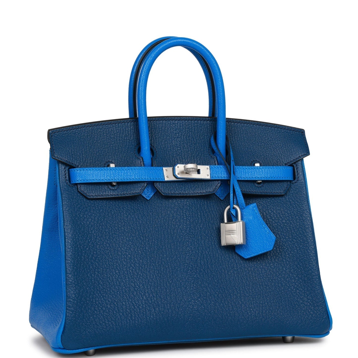 Hermes Special Order Hss Birkin Bleu Hydra And Bleu Travel Bag