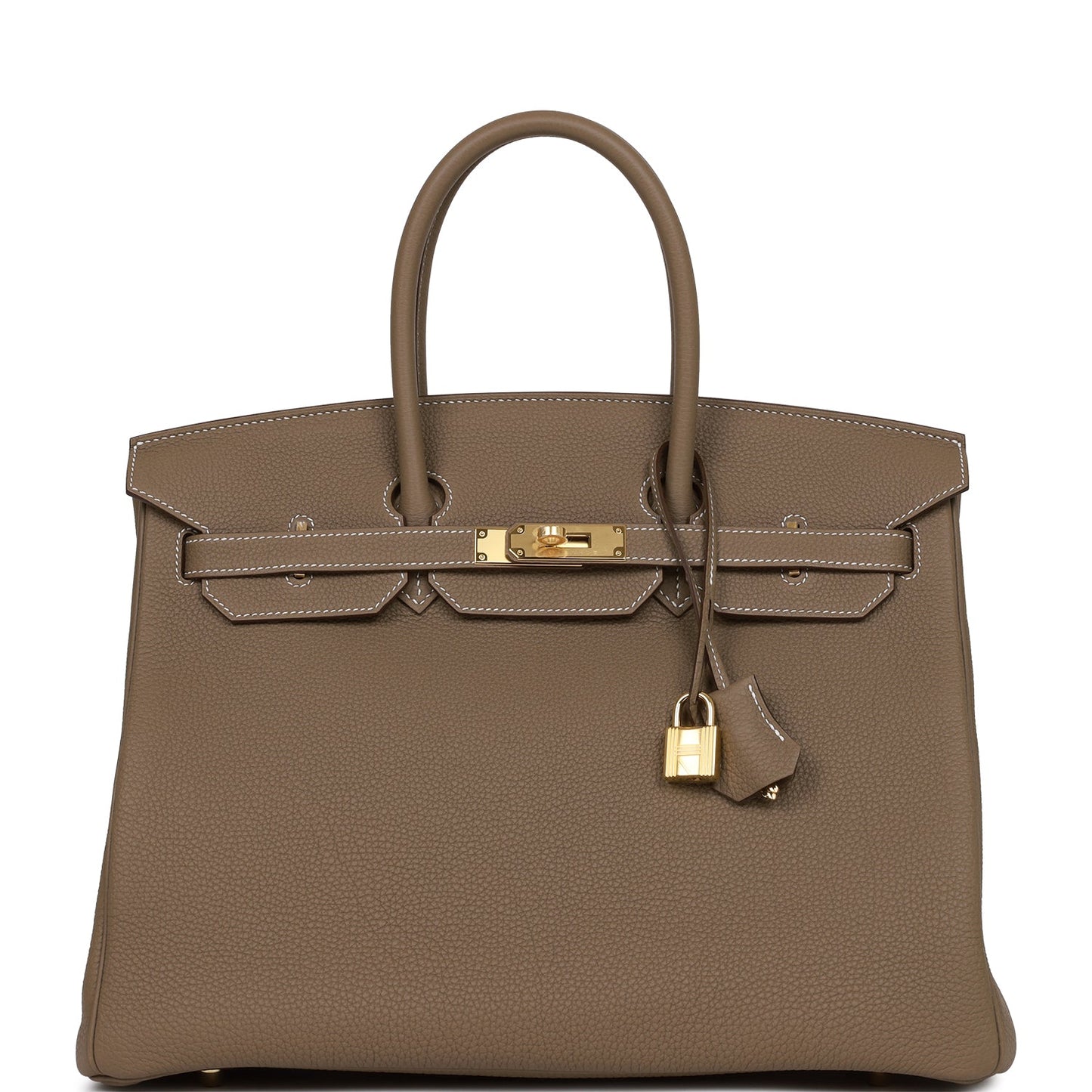 Hermes Birkin Etoupe Togo Hardware Handbag Gold Travel Bag Hardware 4