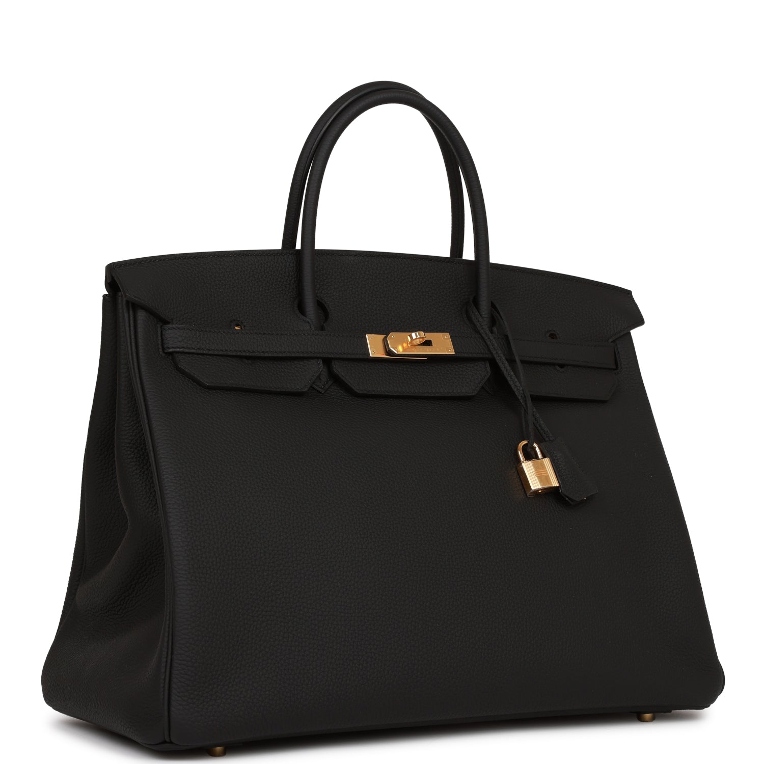 Hermes Birkin Togo Hardware Handbag Black Gold Travel Bag Hardware 2