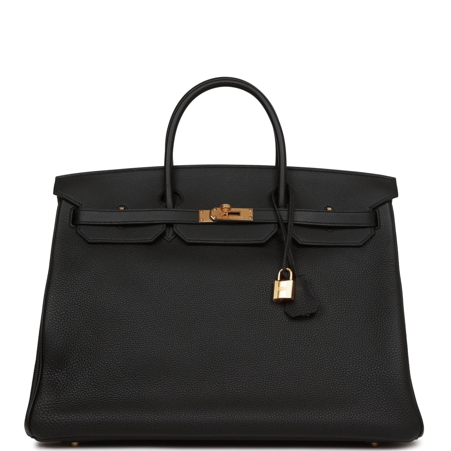 Hermes Birkin Togo Hardware Handbag Black Gold Travel Bag Hardware 3