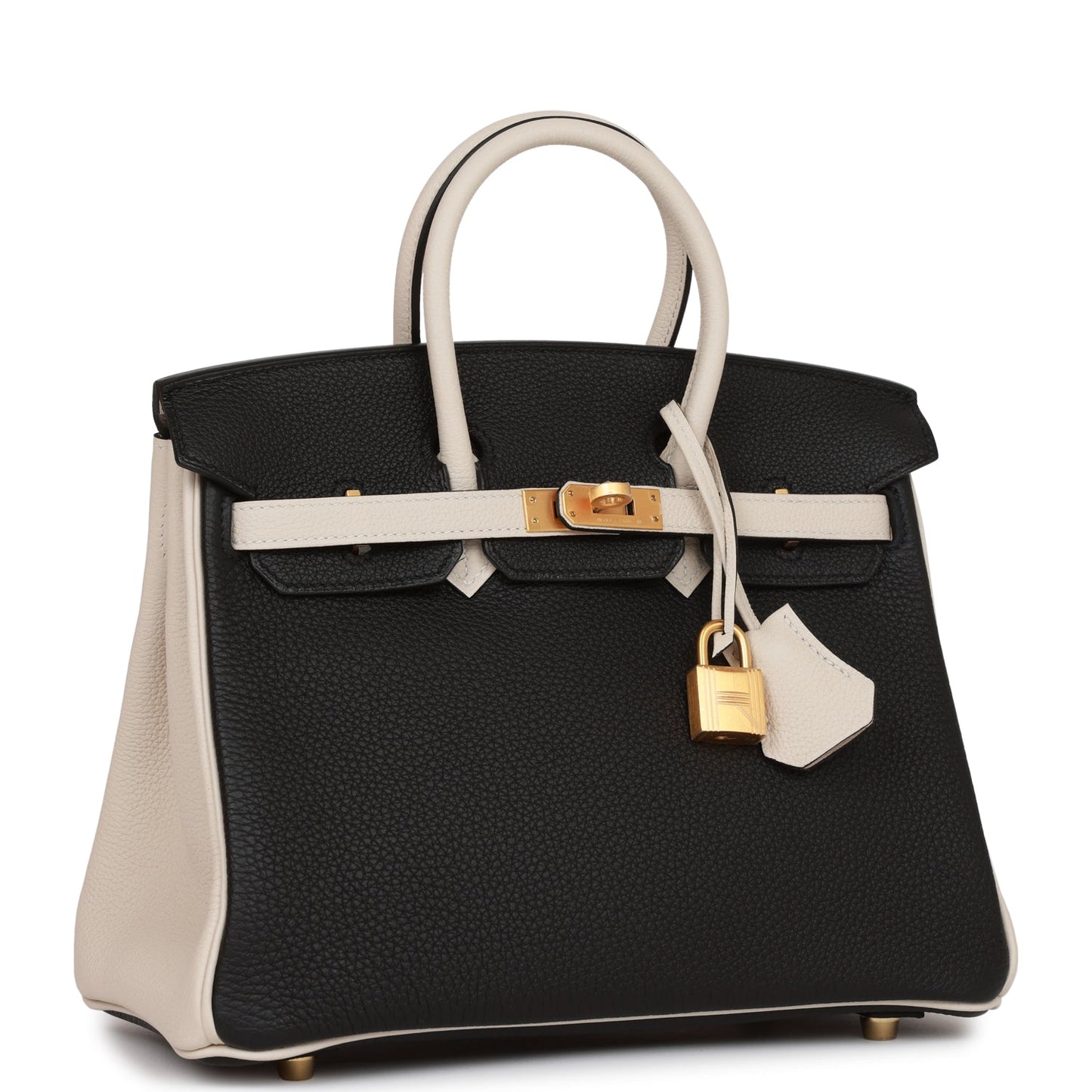 Hermes Special Order Hss Birkin And Craie Togo Black Gold Travel Bag