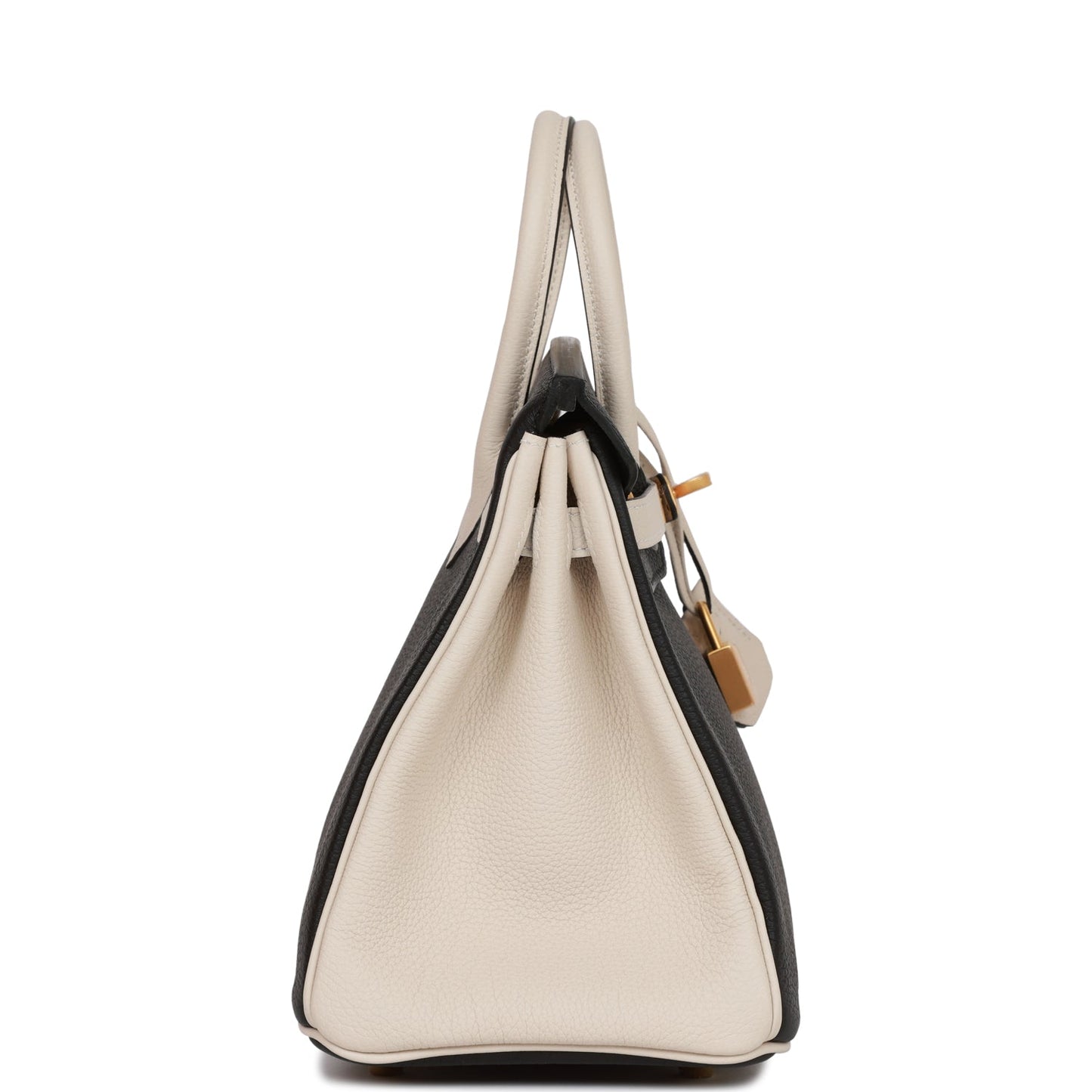 Hermes Special Order Hss Birkin And Craie Togo Black Gold Travel Bag
