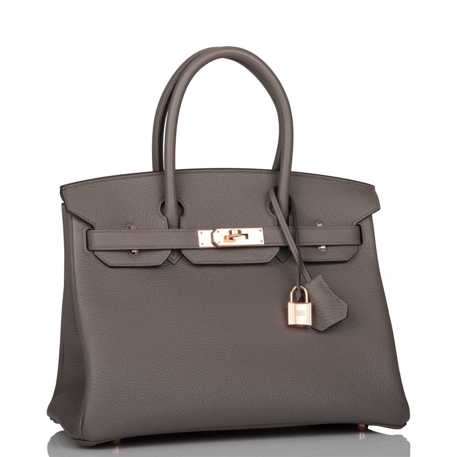 Hermes Birkin Etain Togo Rose Hardware Handbag Gold Travel Bag Hardware 1