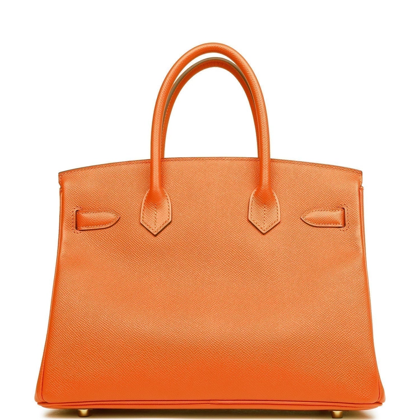 Hermes Birkin Feu Epsom Hardware Handbag Gold Travel Bag For Ki