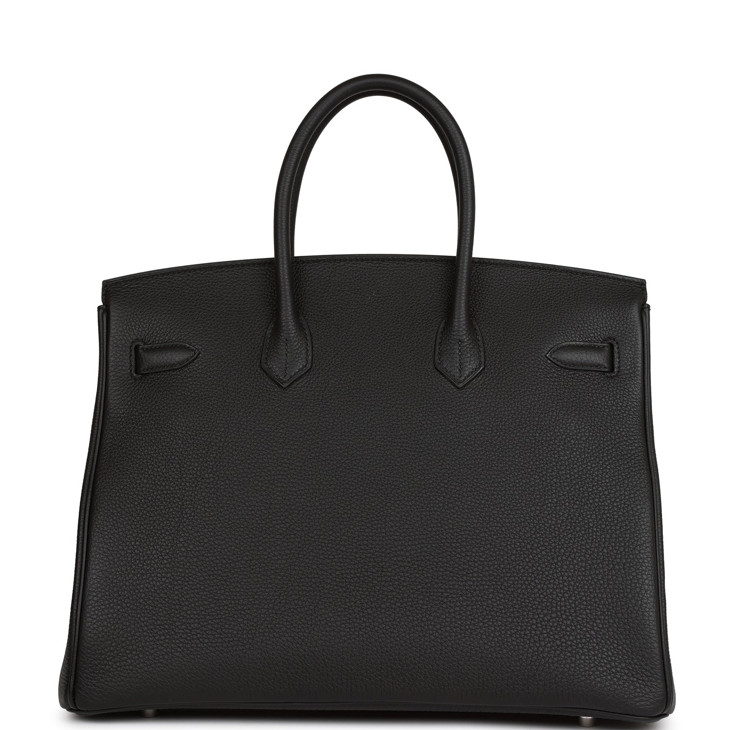 Hermes Birkin Togo Palladium Hardware Handbag Black Travel Bag Hardware 9